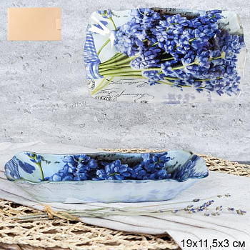 Блюдо прямоугольное глубокое 19см