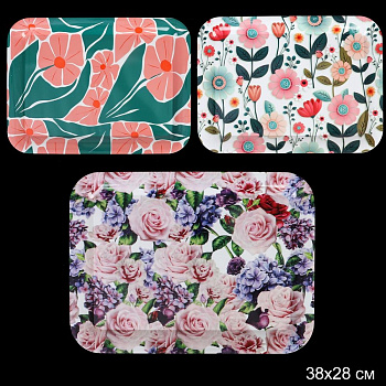 Поднос прямоугольный 38х28см Поднос прямоугольный 38х28см