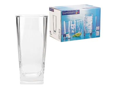 Набор стаканов СТЕРЛИНГ 6шт 330мл высокие