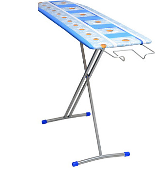 Доска гладильная 1220х345мм  фан., подст.ут., 70/80см