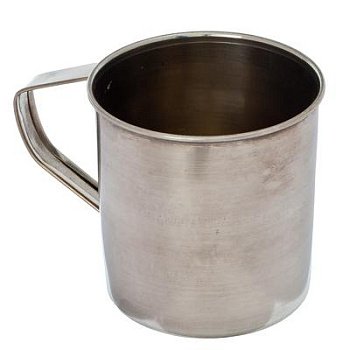 Кружка 300мл  h8см  нерж.