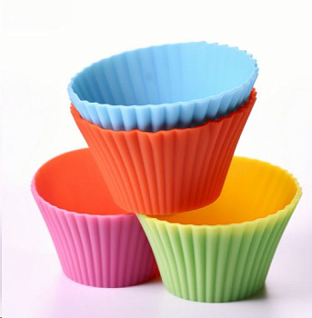 Форма для выпечки   для кексов 7х3см Форма для выпечки   для кексов 7х3см