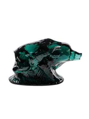 Сувенир "Кабанчик" Бирюзовый