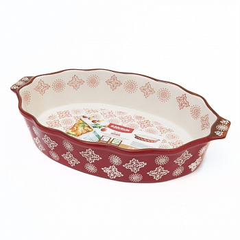 Форма для запекания овальная ROSSO 34х21см Форма для запекания овальная ROSSO 34х21см