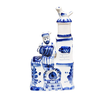 Штоф 0.5л Печка "Русские гулянья"