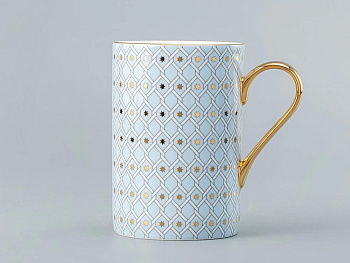 Кружка 400мл "Азур" 2 ф.Идиллия кост.фарфор