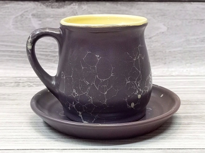 Пара чайная Гамма Вихрь 0.33л 8.2/16см h9.6/2.5см кружка + блюдце 16 см