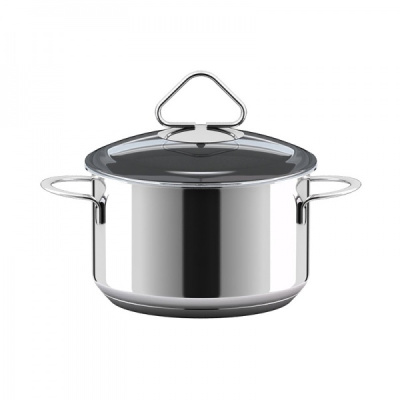 Кастрюля 1.5л  "Гурман-Стекло"  160/132мм h105/170мм