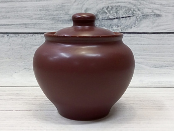 Горшок Русский 0.85л Шелк  14*14см