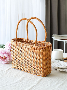 Корзина плетеная   32x15x20см