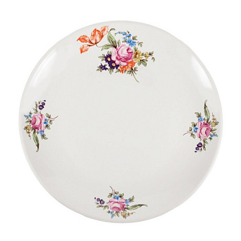 Тарелка  26см  "Мейсеновский букет"