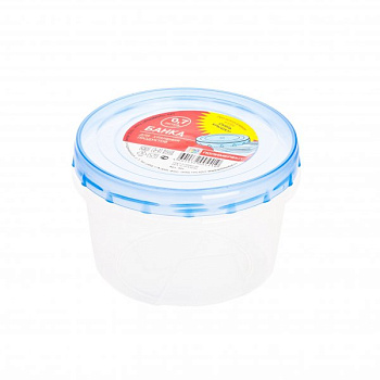 Банка для сыпучих продуктов 0.7л с закруч. крышкой  (27)