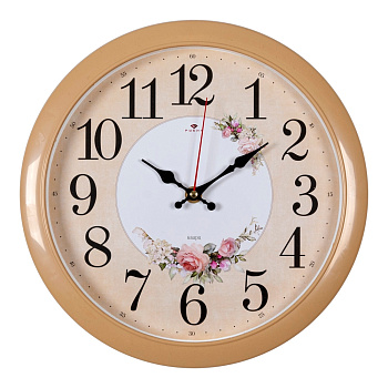 Часы круглые d29см РУБИН