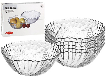Набор салатников 6шт. СУЛТАНА 12см