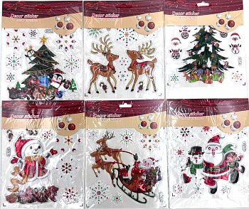 Наклейка витражная