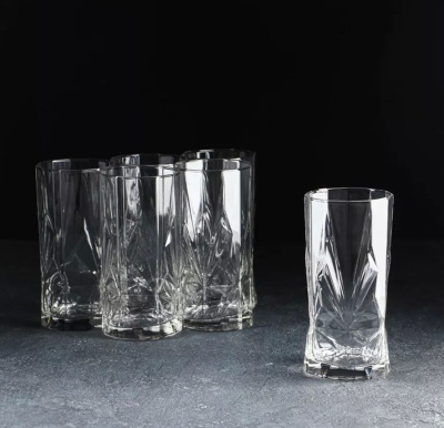 Набор стаканов высоких 6шт. 450мл "Рош"