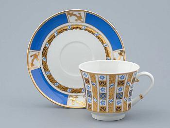 Чашка с блюдцем чайная пара 220мл "Кронштадт" ф. Банкетная