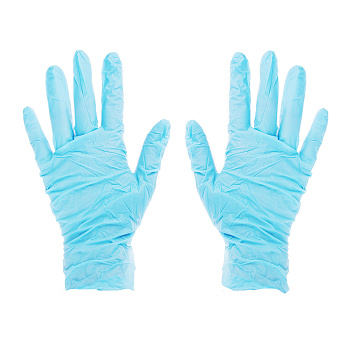 Перчатки нитриловые 10шт размер S/M/L