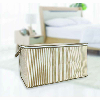 Кофр для хранения line 750х400х400мм 120л темно-бежевый