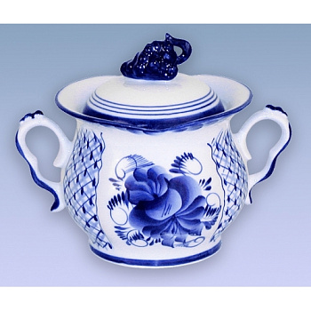 Сахарница "Голубая рапсодия"