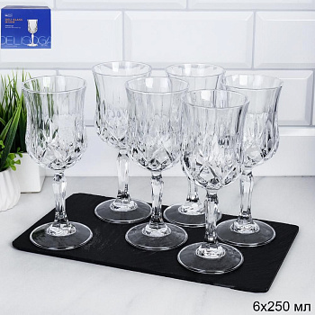 Набор фужеров 6шт. 250мл