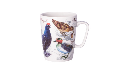 Кружка 350мл "Охотничьи птицы" ф.Конус