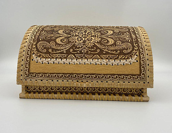 Хлебница бархатная Узор 30*25.5*18.5см