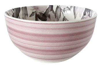 Салатник 650мл 14см Ofelia pink