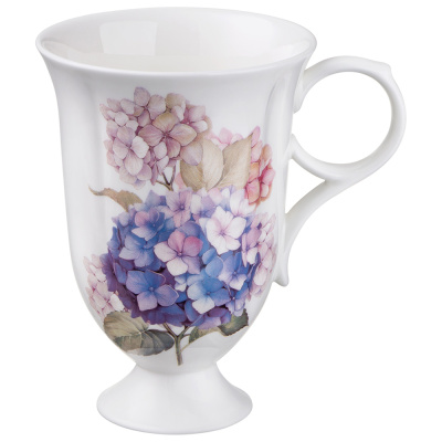 Кружка  "Hortensia" 14*10/13см 490мл  под.уп.