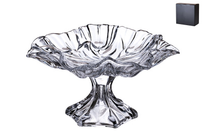 Блюдо сервировочное на ножке 22х11х11см