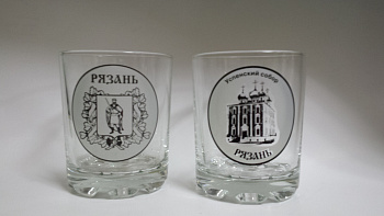 Набор стаканов 2шт. "Рязань"