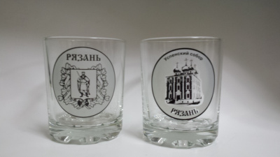 Набор стаканов 2шт. "Рязань"