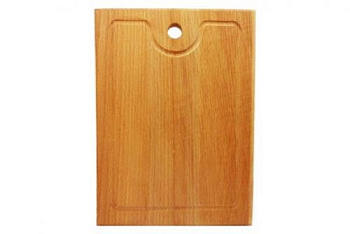 Доска раздел. буковая 350*250*18мм с канавкой