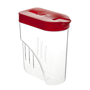 Контейнер д/сыпучих продуктов овальный 1.0л  (32)