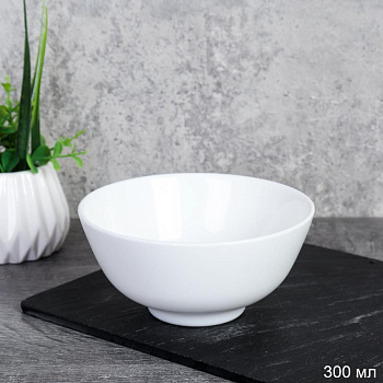 Пиала 280мл 110мм белая