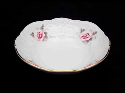 Салатник 13см "Роза золот."